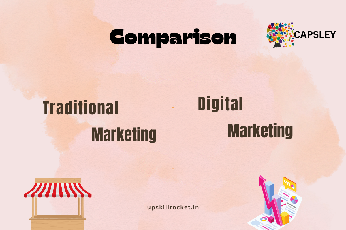 Traditional V/s Digital Marketing